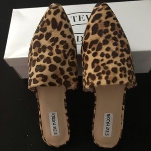 Steve Madden Leopard Slip-ons